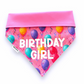 Birthday Girl Bandana - Pink Balloons