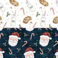 Santa’s Cookies Reversible Snap On Bandana