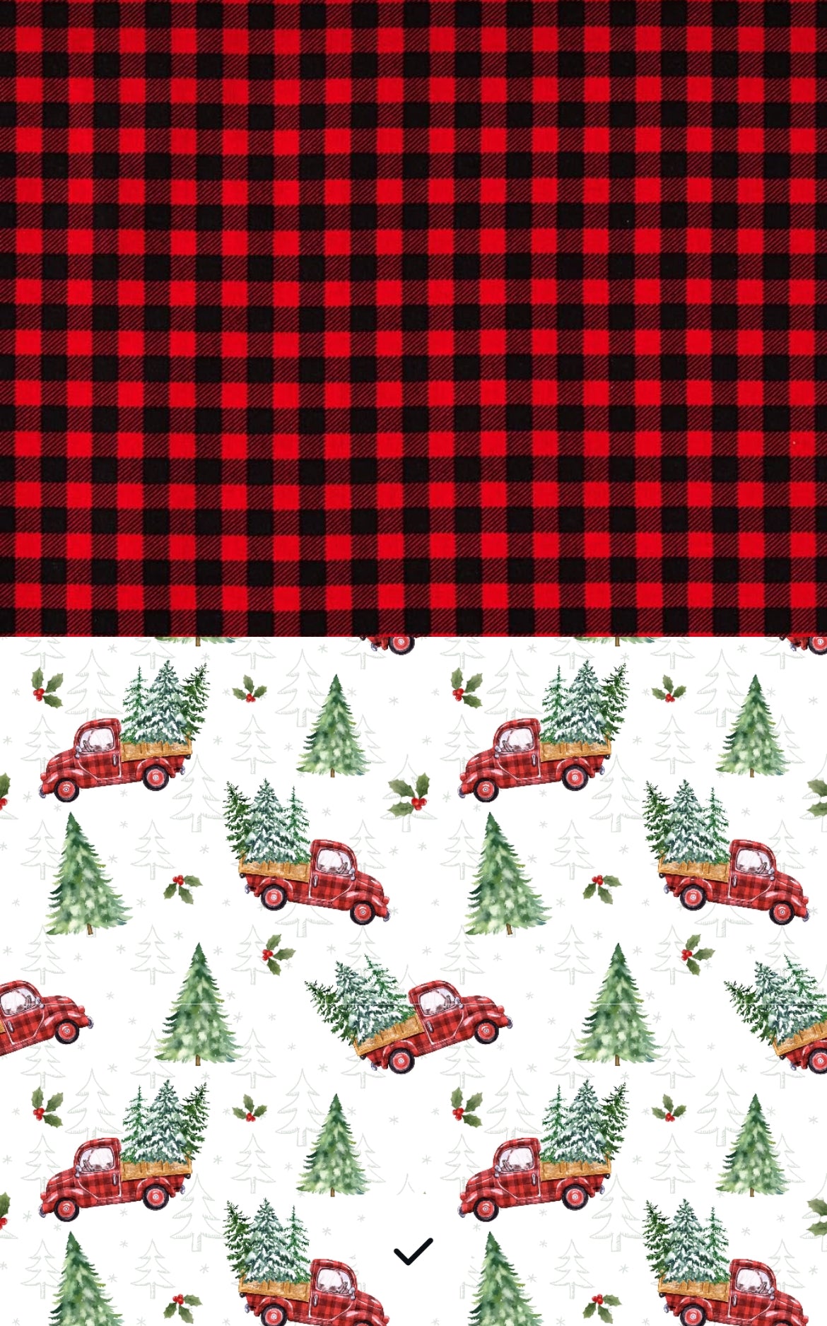 Plaid Trucks Reversible Snap On Bandana