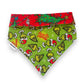 Grinch 2 Reversible Snap On Bandana