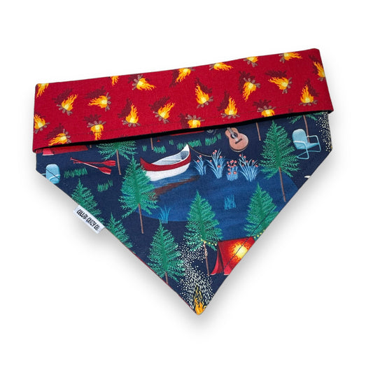 Campfire Camping Dog and Cat Bandana