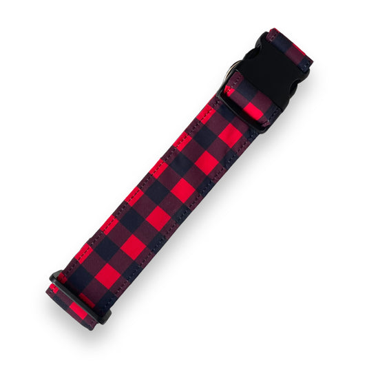 Buffalo Plaid - The "No Bounds Collection" - Water Resistant - Water Wicking Collars