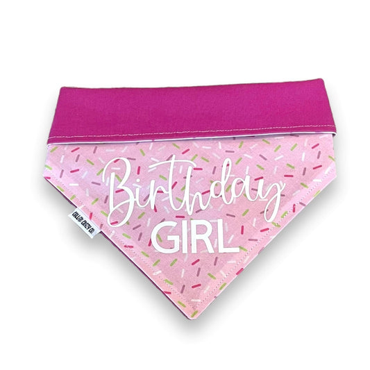 Sprinkles Birthday Bandana - Light Pink