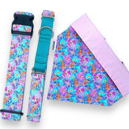 Hibiscus - The "No Bounds Collection" - Water Resistant - Water Wicking Collars