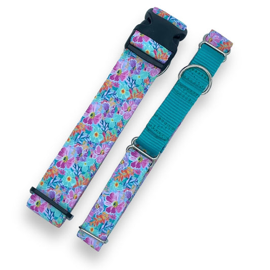 Hibiscus - The "No Bounds Collection" - Water Resistant - Water Wicking Collars