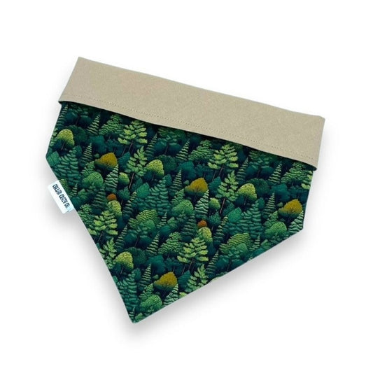 Evergreen Snap On Bandana