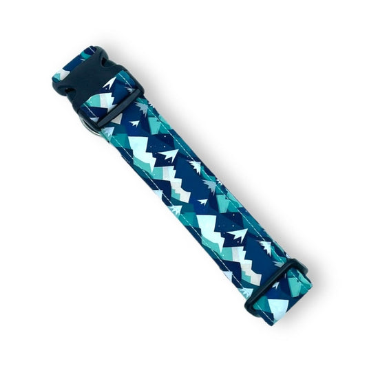 Teal Mountains - The "No Bounds Collection" - Water Resistant - Water Wicking Collars