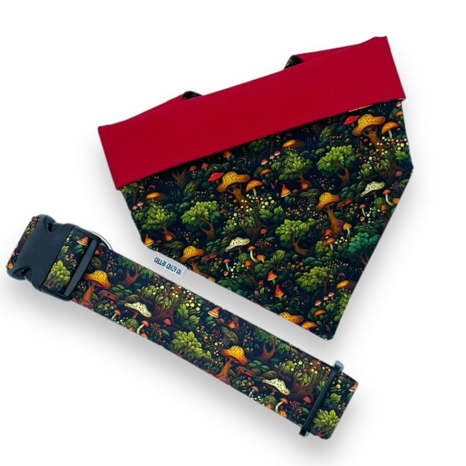 Enchanted Forest Snap On Bandana