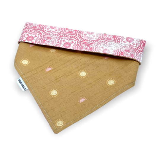 Pink Suns Snap On Bandana