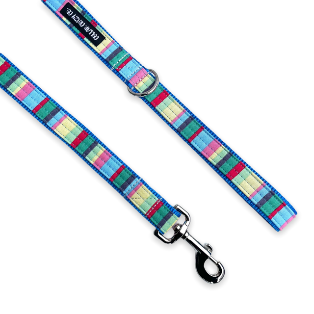 Pastel Stripes Dog Leash