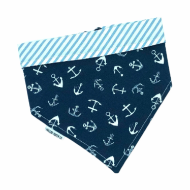 Blue Anchors 2021 Snap On Bandana