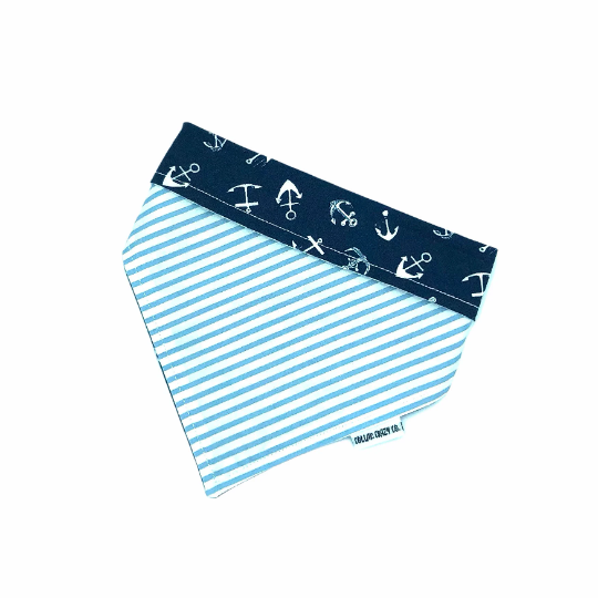 Blue Anchors 2021 Snap On Bandana