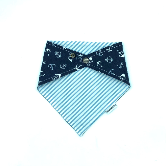 Blue Anchors 2021 Snap On Bandana