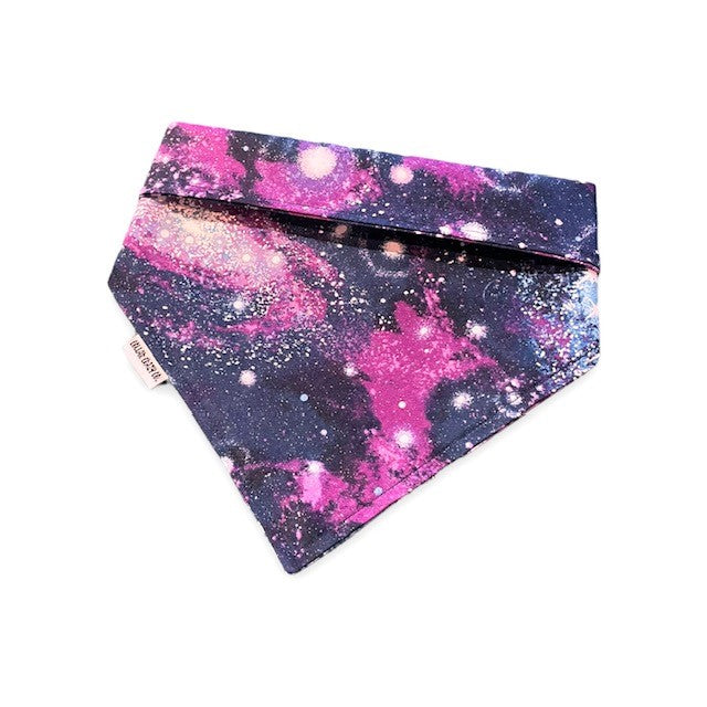 Galaxy Reversible Snap On Bandana