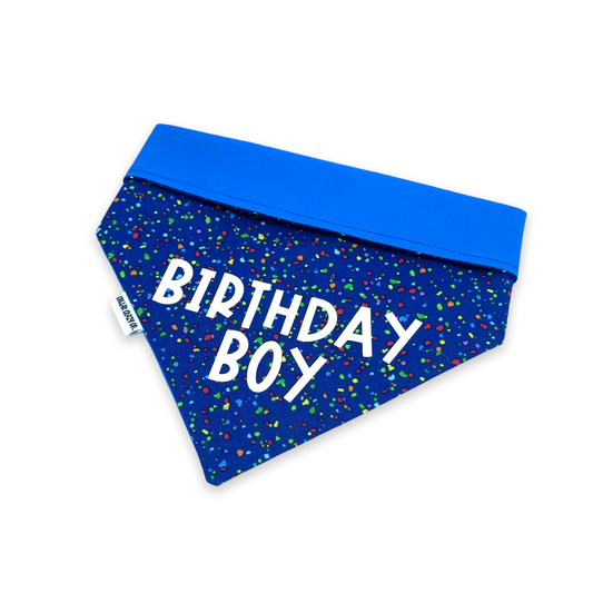 Confetti Birthday Boy Bandana