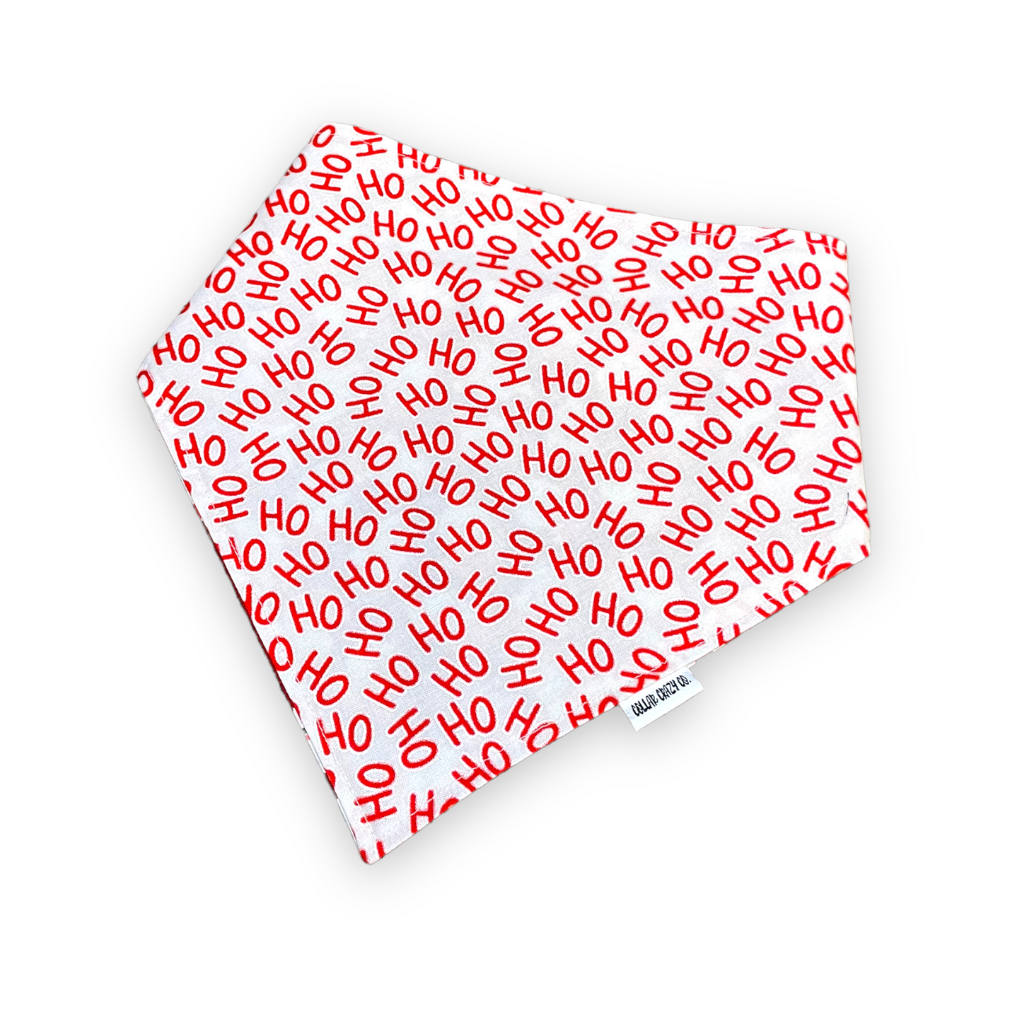 Santa Christmas Reversible Snap On Bandana