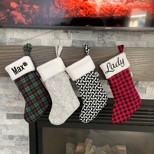 Dog or Cat Christmas Stockings