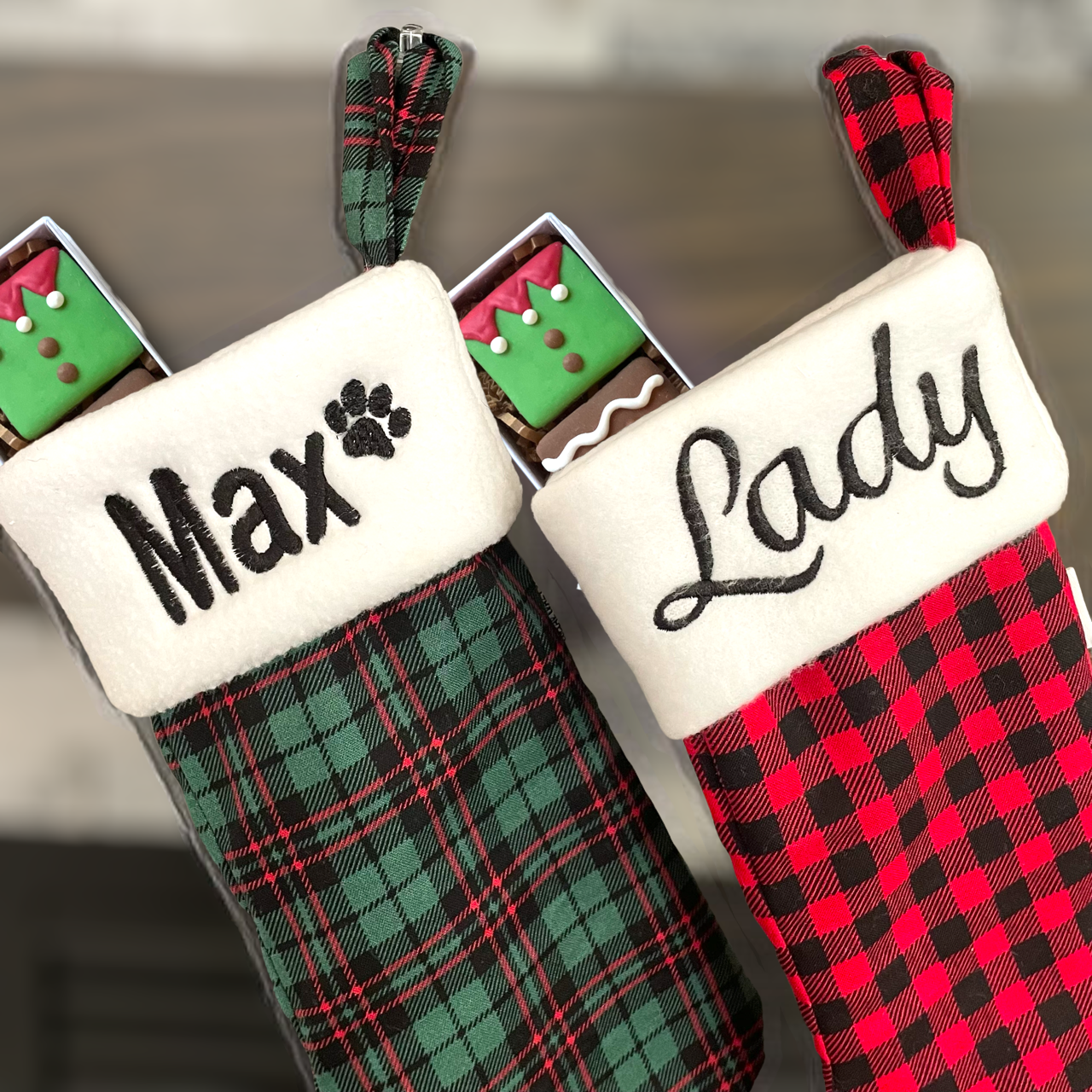 Dog or Cat Christmas Stockings