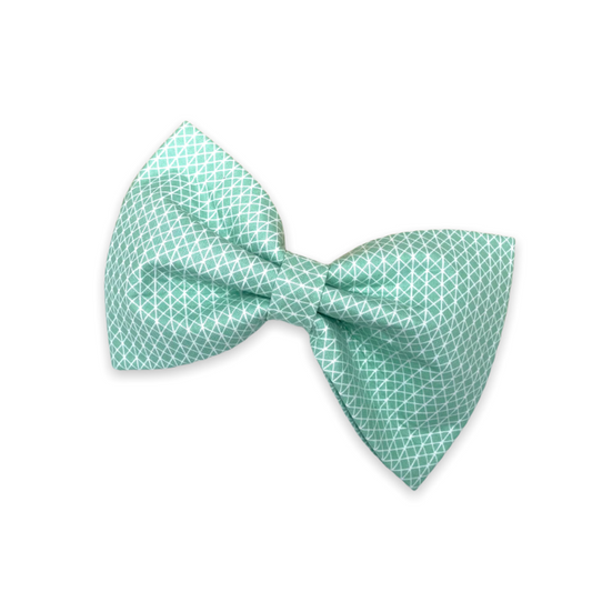 Mint Geo Bow