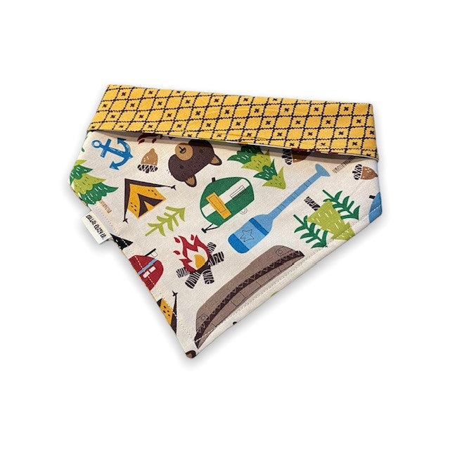 Great Outdoors Reversible Snap On Bandana